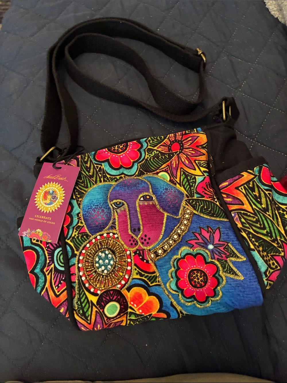 NWT Laurel Burch Dog Bag.